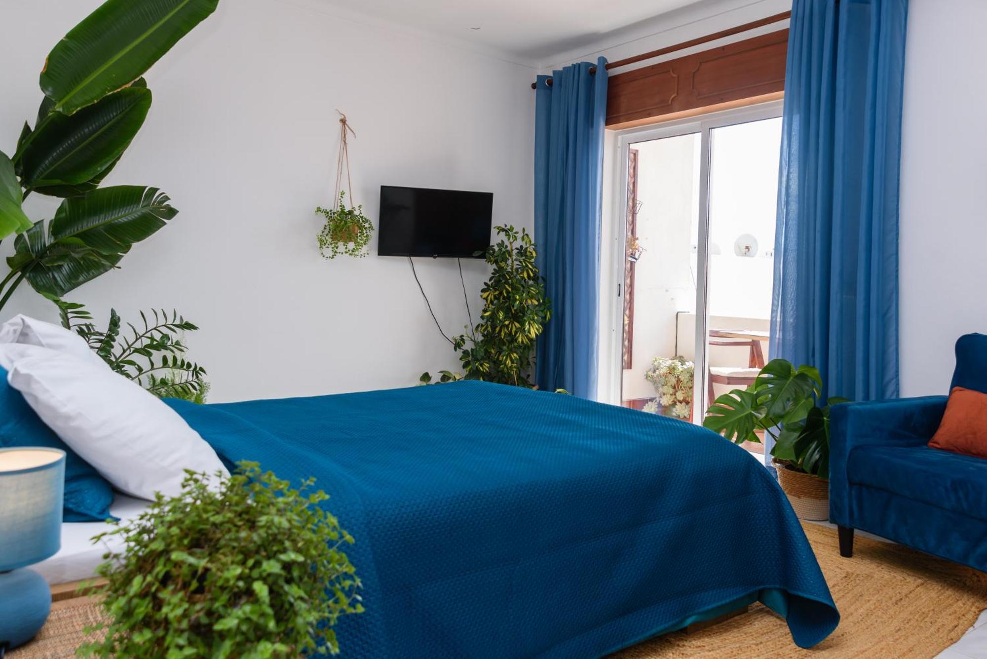 Hillside Studio With Sea View & Fibre Internet Албуфейра Екстериор снимка