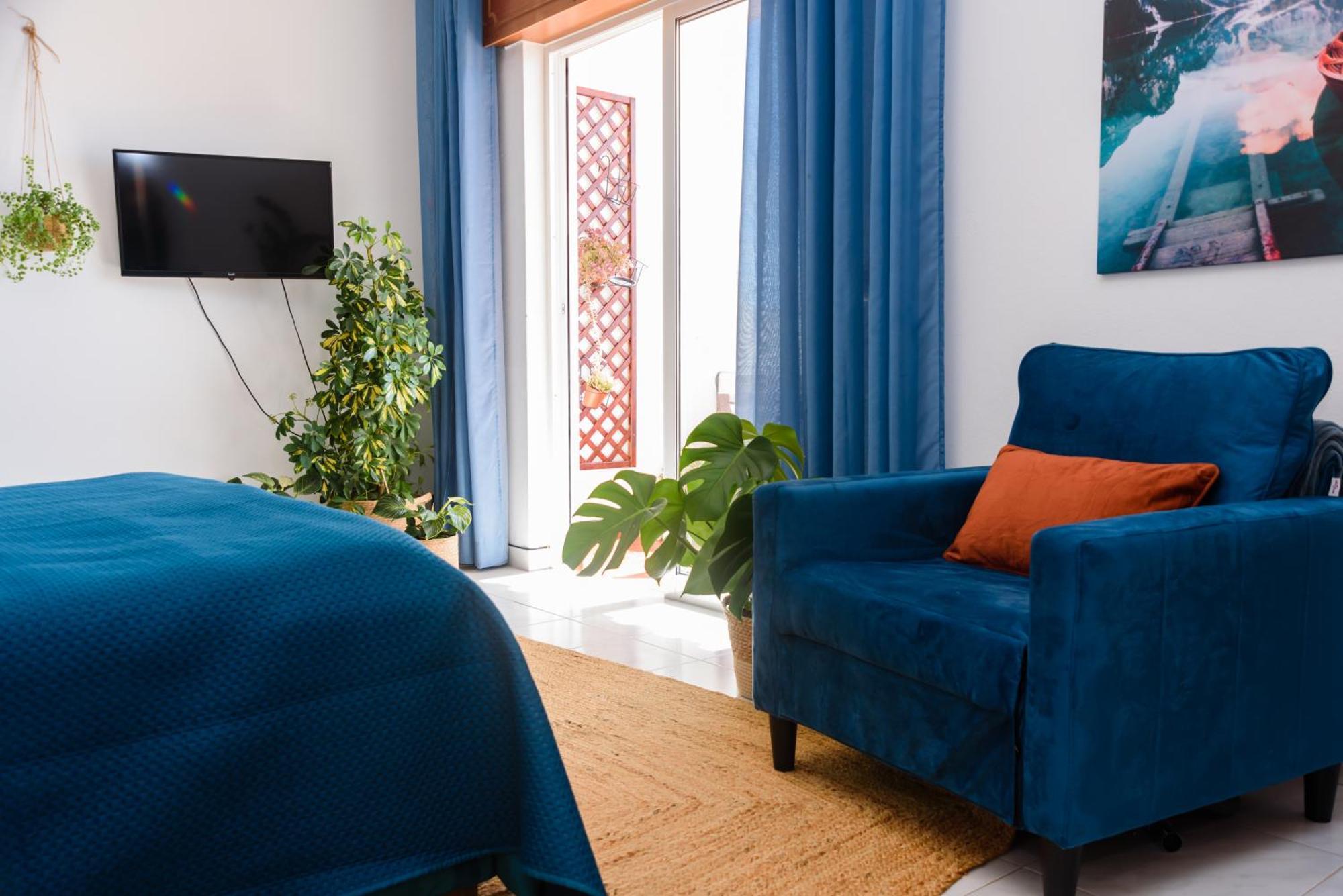 Hillside Studio With Sea View & Fibre Internet Албуфейра Екстериор снимка